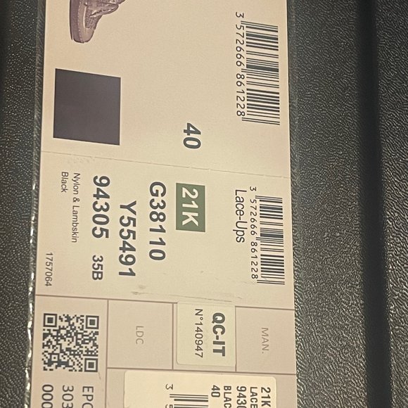 Navy Blue Nylon Chanel Boots - Picture 5 of 5